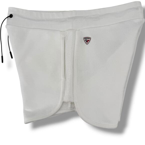 Rossignol Rossi Cotton Comfort Shorts Women's Size Large White Drawstring - Picture 2 of 9